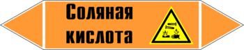 Маркировка трубопровода "соляная кислота" (k26, пленка, 716х148 мм)" - Маркировка трубопроводов - Маркировки трубопроводов "КИСЛОТА" - Магазин охраны труда ohranatruda-shop.ru